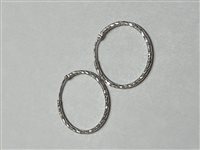 Orecchini Domar Donna Cerchi argento 925 diamantati in Argento ORAR-504-280